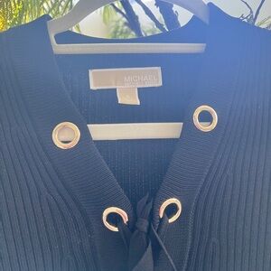 Michael Kors knit black dress，business casual